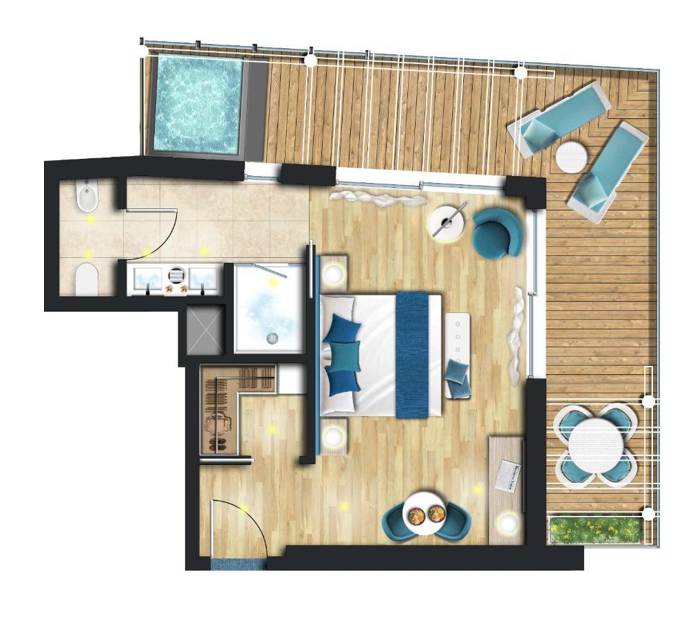 Deluxe Suite mit Meerblick